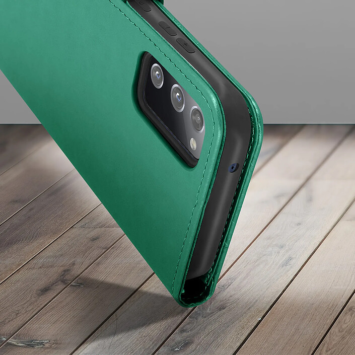 Acheter Avizar Étui pour Samsung Galaxy S20 FE Portefeuille Support Vidéo Motif Mandala Fleur Vert
