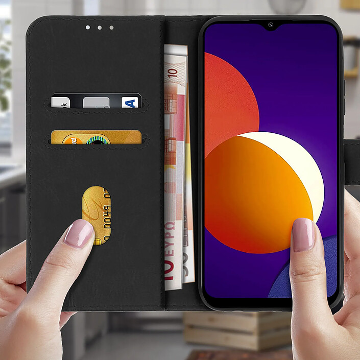 Avis Avizar Étui pour Samsung Galaxy M12 Protection avec Porte-carte Fonction Support