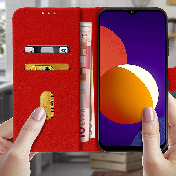 Avis Avizar Étui pour Samsung Galaxy M12 Protection avec Porte-carte Fonction Support