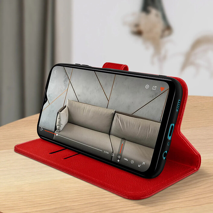 Acheter Avizar Étui pour Samsung Galaxy M12 Protection avec Porte-carte Fonction Support