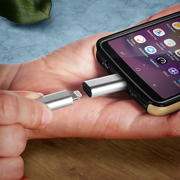 Avis Avizar Adaptateur USB-C mâle vers Lightning Femelle Charge et Synchronisation