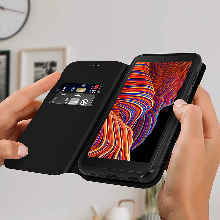 Avis Avizar Housse pour Samsung Galaxy Xcover 5 Portefeuille Fonction Support Vidéo