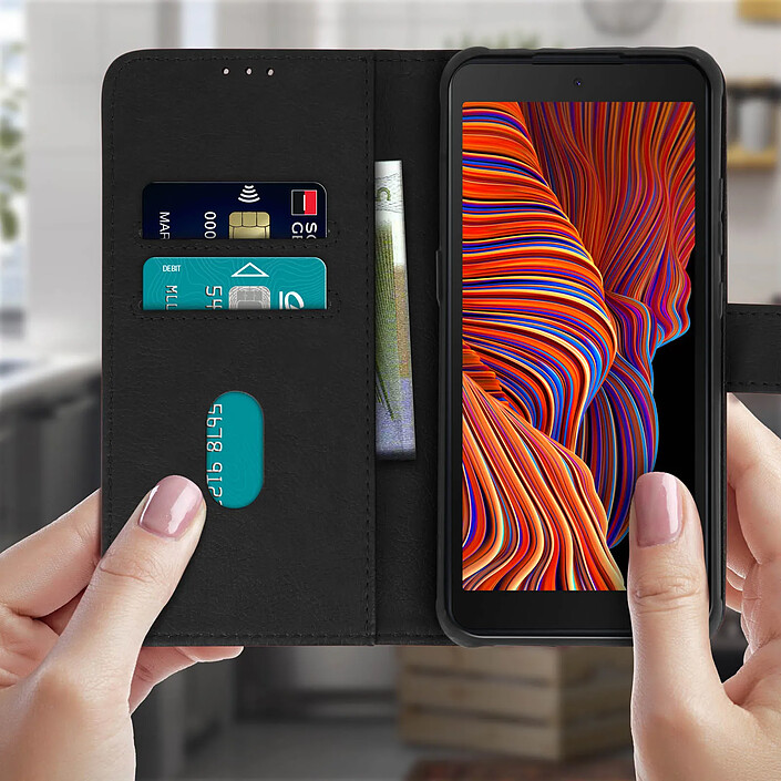Avis Avizar Étui pour Samsung Galaxy Xcover 5 Protection avec Porte-carte Fonction Support