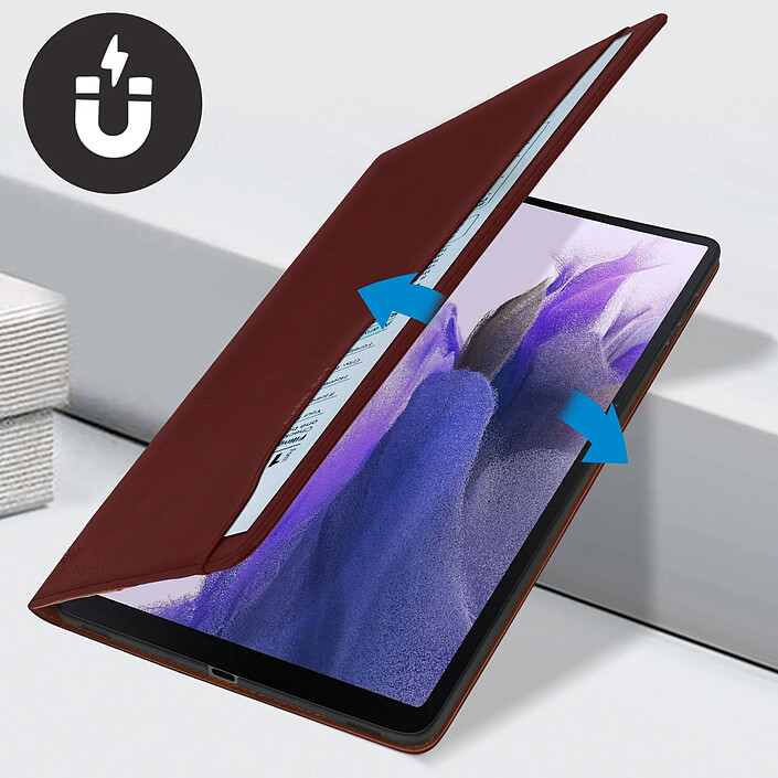Acheter Avizar Étui pour Samsung Tab S7 FE Rangement Documents Porte-Cartes Support Vidéo