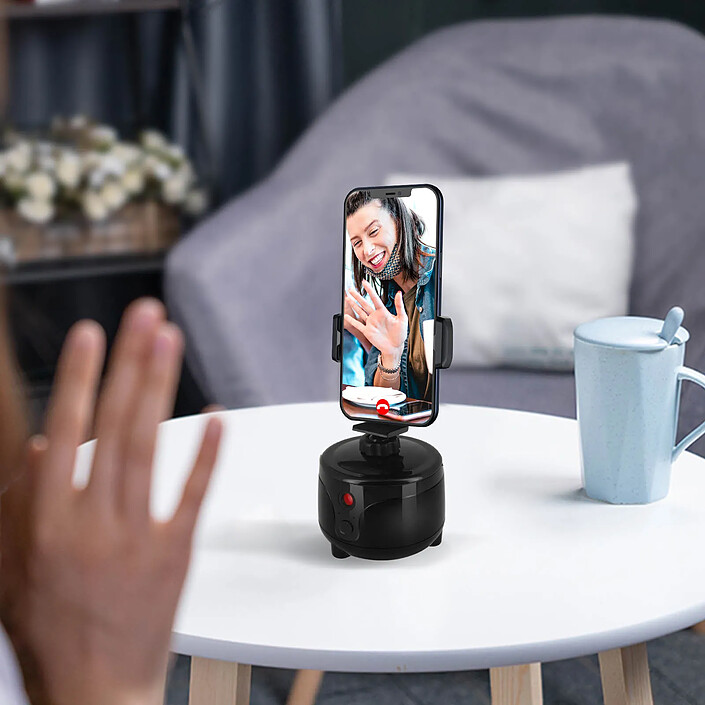 Acheter Avizar Stabilisateur Gimbal Smartphone Suivi de visage Rotatif 360° Base en silicone Noir