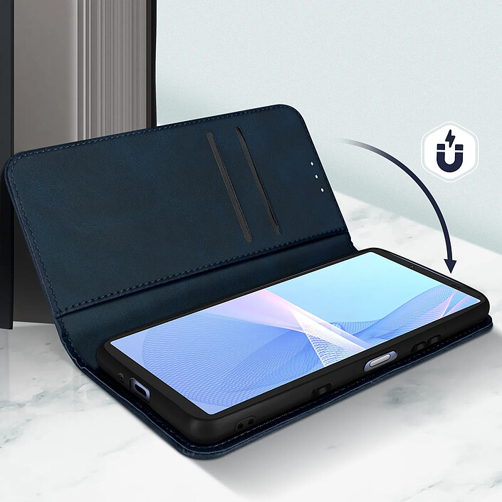 Avizar Étui pour Sony Xperia 10 III Support Vidéo Fermeture Magnétique pas cher