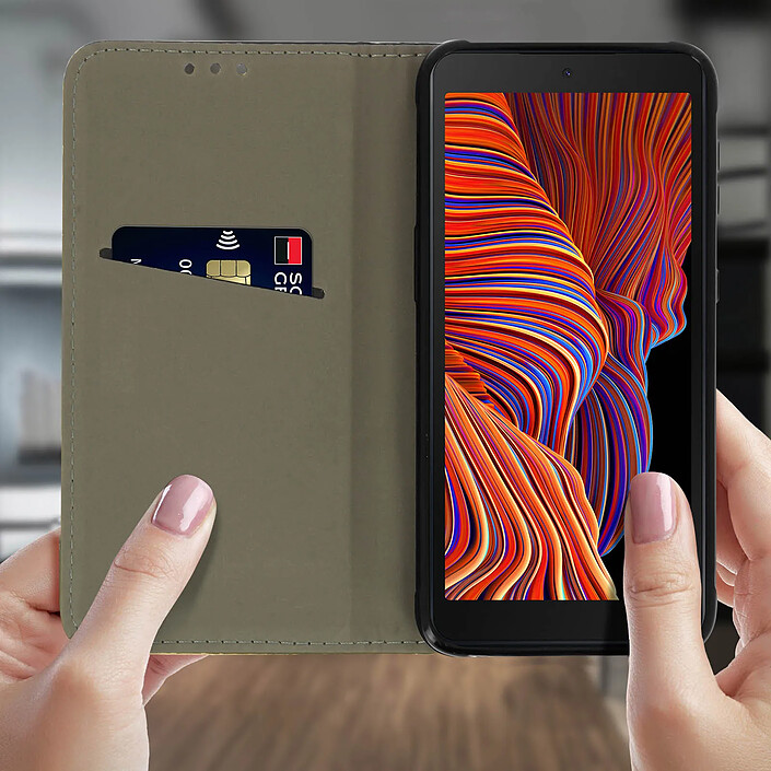 Avis Avizar Étui pour Samsung Galaxy Xcover 5 Porte-carte Fonction Support