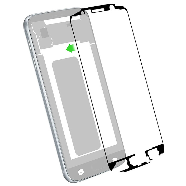 Clappio Adhésif Écran LCD pour Samsung Galaxy S6 Facile à installer Maintien solide