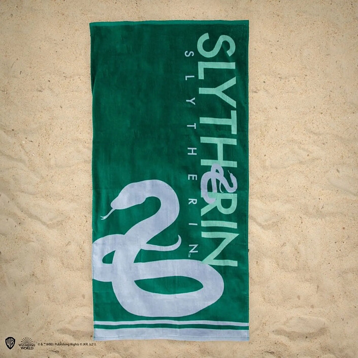 Avis Harry Potter - Serviette de bain Slytherin 140 x 70 cm