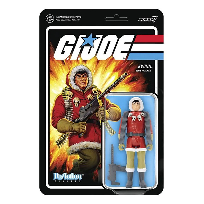 Avis G.I. Joe - Figurine ReAction Kwinn 10 cm