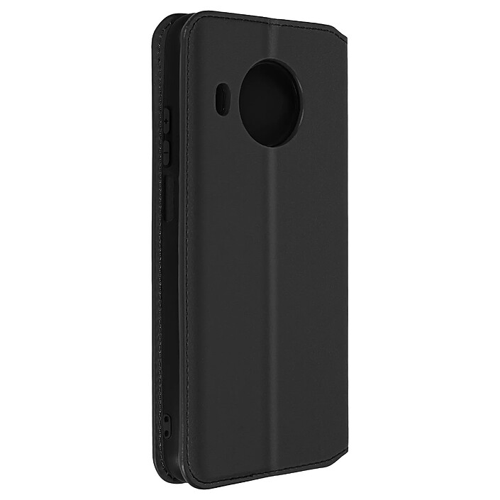 Avizar Étui Nokia X10 et X20 Clapet Portefeuille Fonction Support Vidéo noir