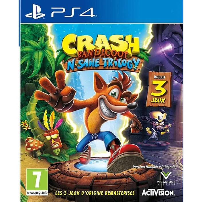 Crash Bandicoot N.sane trilogy (PS4)