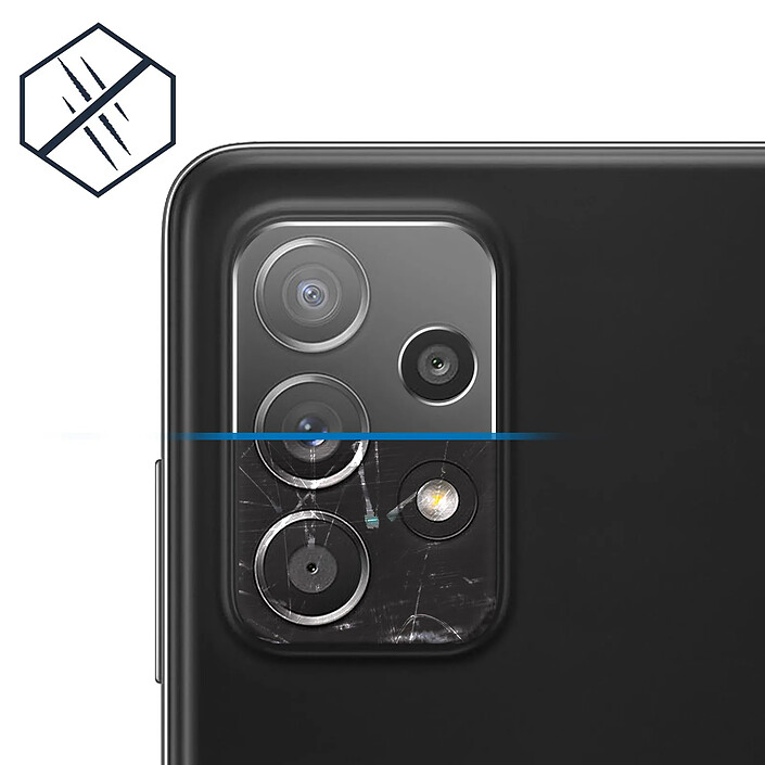 Avizar Film Caméra Samsung Galaxy A52 et A52s Verre Trempé 9H Anti-rayures pas cher