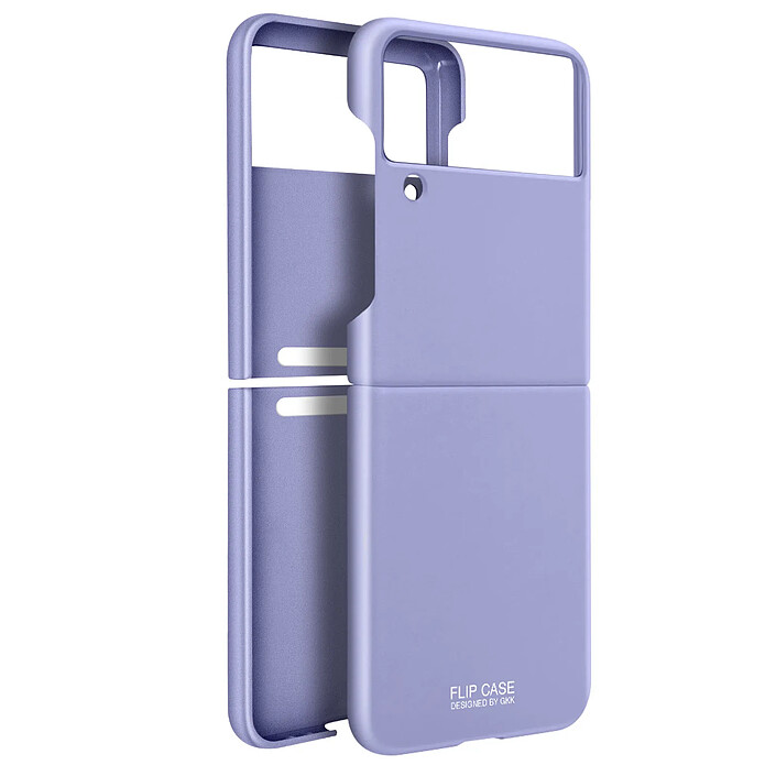 Avizar Coque pour Samsung Galaxy Z Flip 3 en 2 Parties Rigide Bande Antidérapante