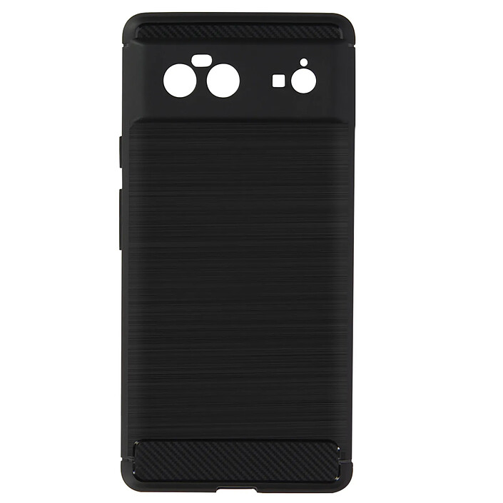 Avizar Coque pour Google Pixel 6 Souple Coins Renforcés Carbone Effet Brossé