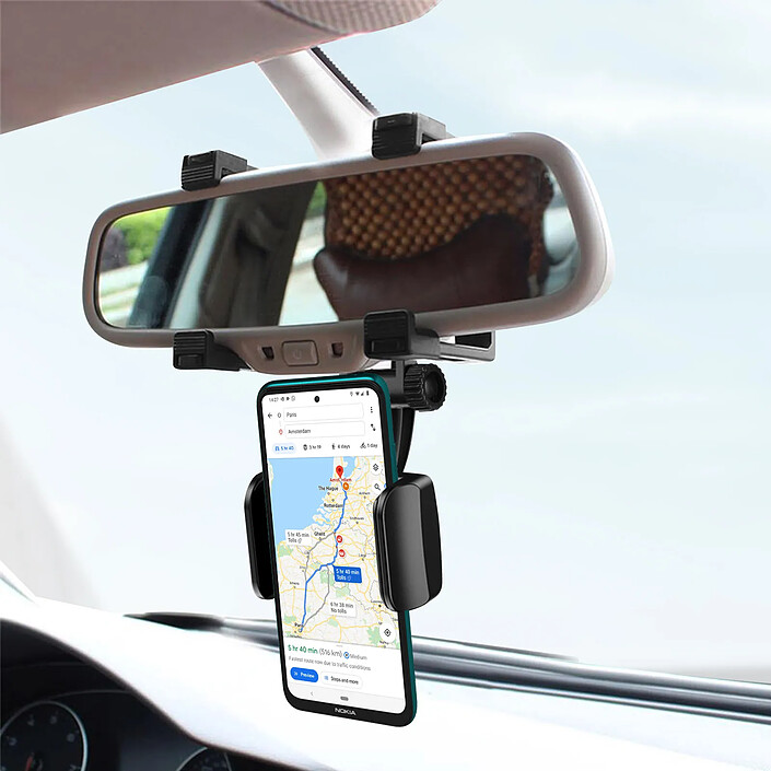 Acheter Avizar Support Voiture Smartphone Fixation sur Rétroviseur Rotatif à 360°