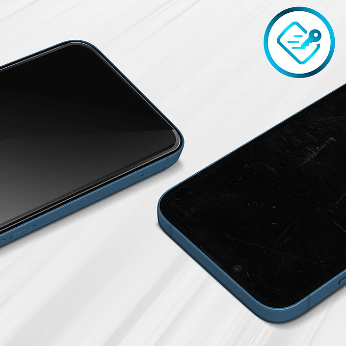 Avis Avizar Verre trempé pour iPhone 13 Mini Dureté 9H Anti-explosion Transparent