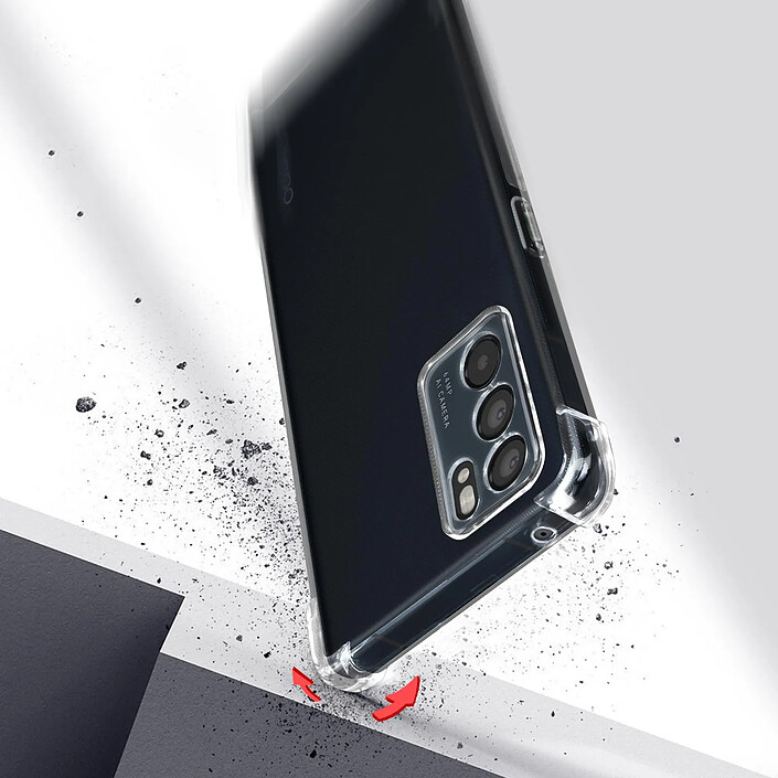 Avizar Pack Protection Oppo Reno 6 5G Coque Souple et Verre Trempé pas cher