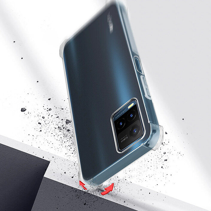 Avizar Pack Protection Vivo Y21, Y21s et Y33s Coque Souple et Verre Trempé pas cher