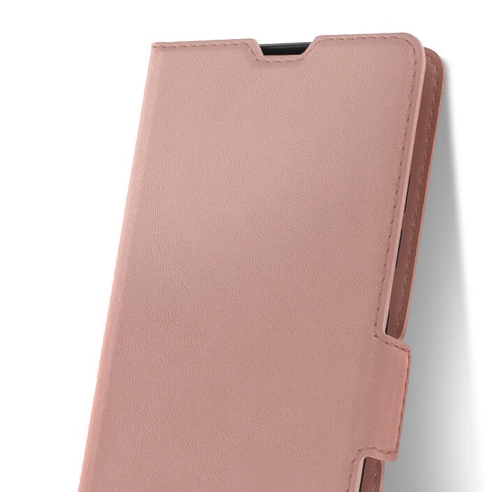 Acheter Avizar Étui pour OnePlus Nord 2 Porte-cartes Support vidéo Double Languette Rose champagne