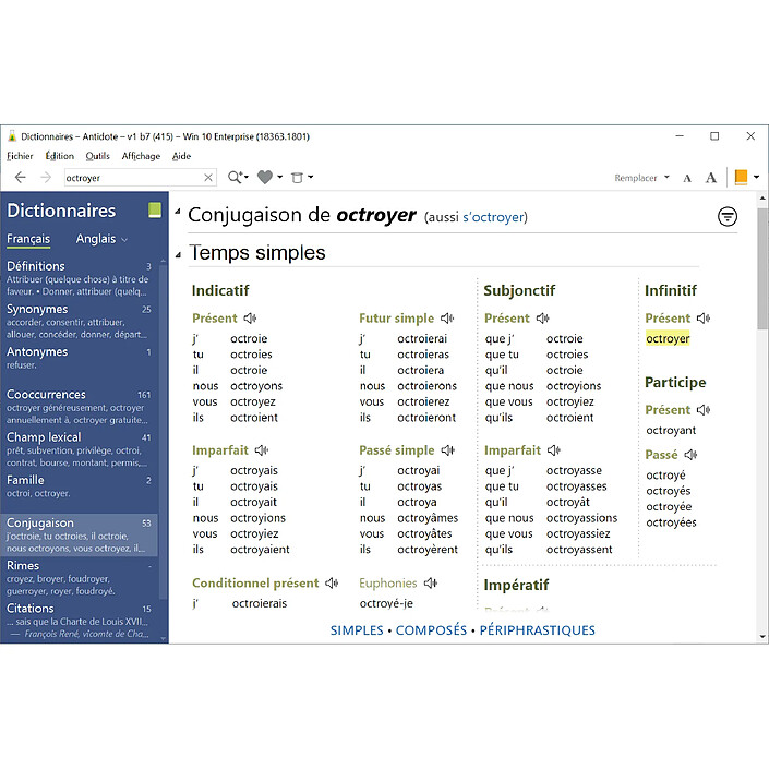 Antidote+ Personnel - Abonnement 1 an - 1 utilisateur - A télécharger pas cher