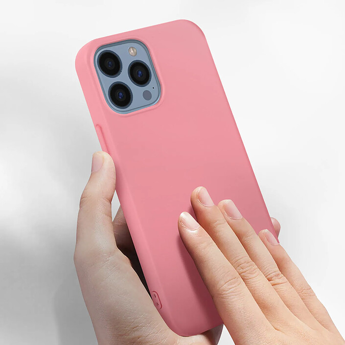 Acheter Avizar Coque pour iPhone 13 Pro Semi-rigide Finition Soft-touch Silicone Rose