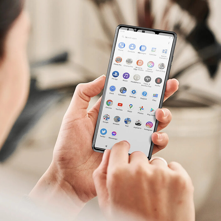 Avizar Verre Trempé Sony Xperia Pro-I Dureté 9H Anti-traces pas cher