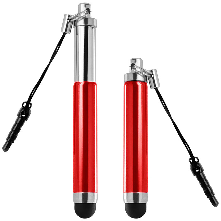 Avizar Stylet Retractable pour écran Tactile Attache Jack 3.5 mm