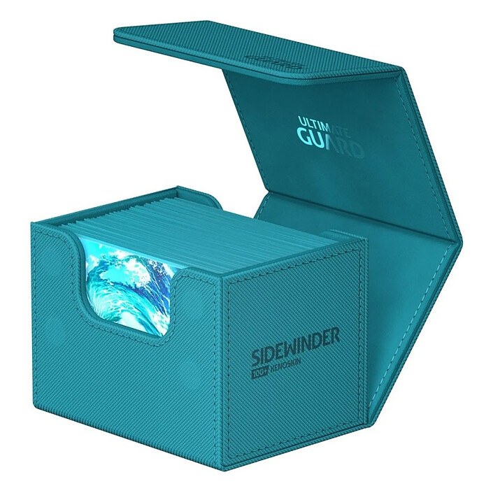 Acheter Ultimate Guard - Sidewinder 100+ XenoSkin Monocolor Bleu Pétrole