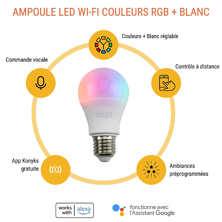 Ampoule connectée