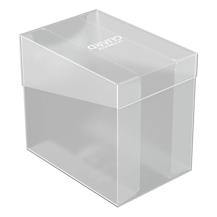 Ultimate Guard - Boîte pour cartes Deck Case 133+ taille standard Transparent pas cher