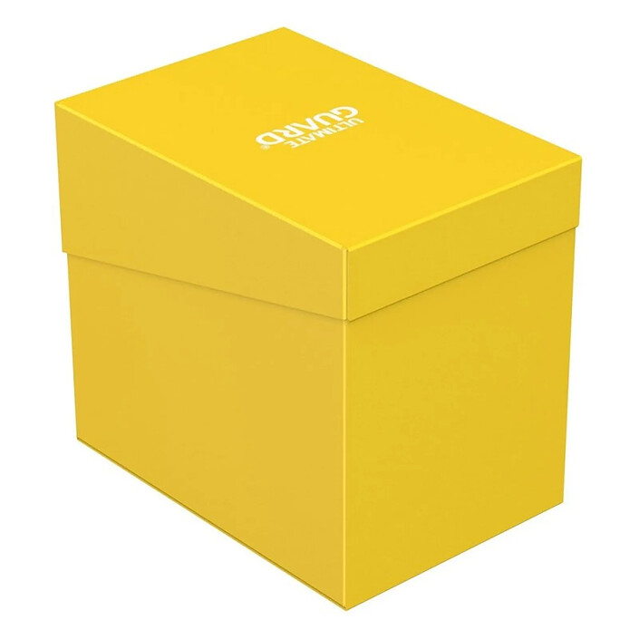 Ultimate Guard - Boîte pour cartes Deck Case 133+ taille standard Jaune pas cher