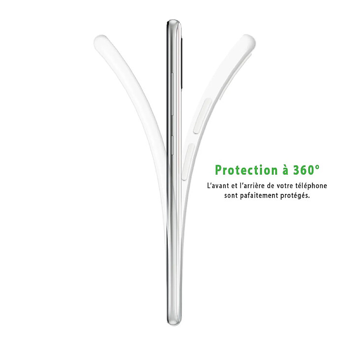 Acheter LaCoqueFrançaise Coque Samsung Galaxy A21S 360 intégrale transparente Motif Botanic Amour Tendance .