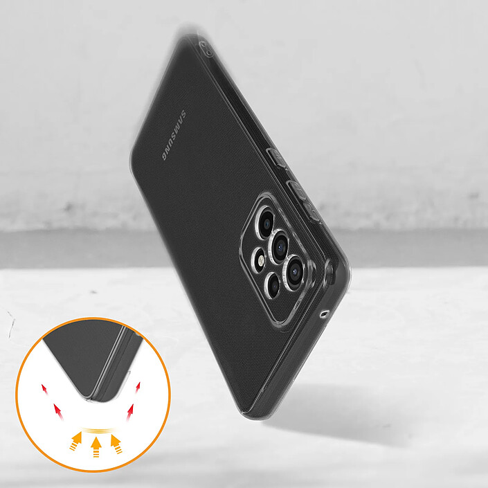 Avis Avizar Coque Samsung Galaxy A33 5G Flexible Fine et Légère Transparent