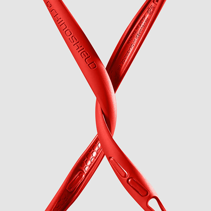 Rhinoshield Coque pour iPhone 13 Pro Modulaire MOD NX Ultra-résistante et Flexible Rouge pas cher