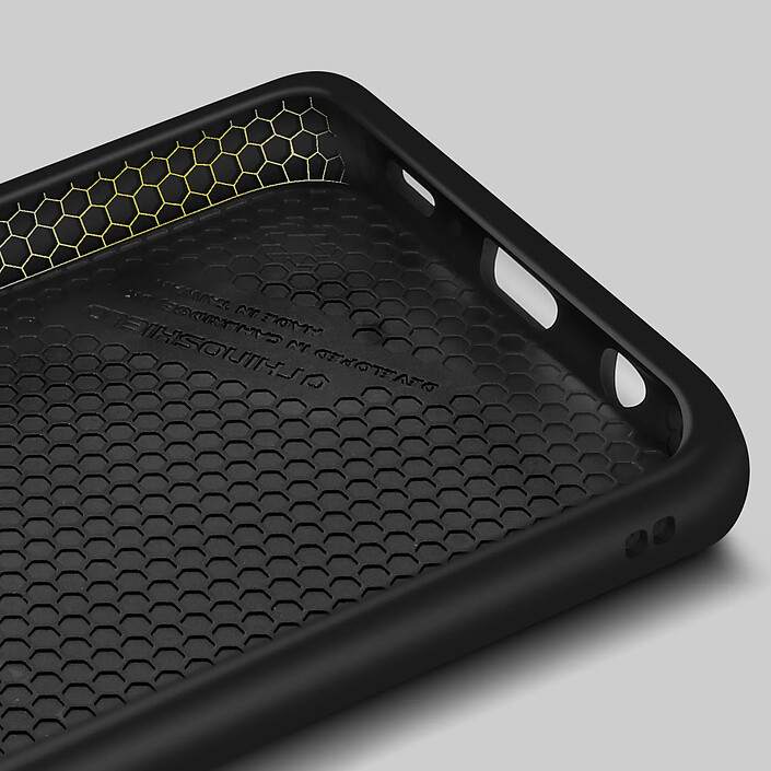 Rhinoshield Coque Samsung A42 5G Flexible Antichoc Soft Touch SolidSuit Rhinoshield Noir pas cher