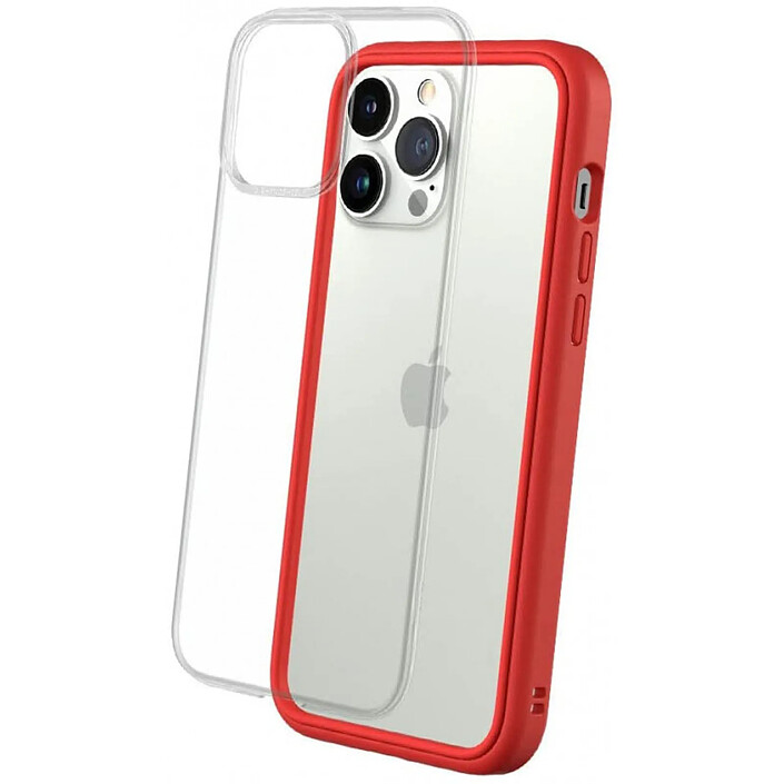Rhinoshield Coque pour iPhone 13 Pro Max Modulaire MOD NX Ultra-résistante et Flexible Rouge