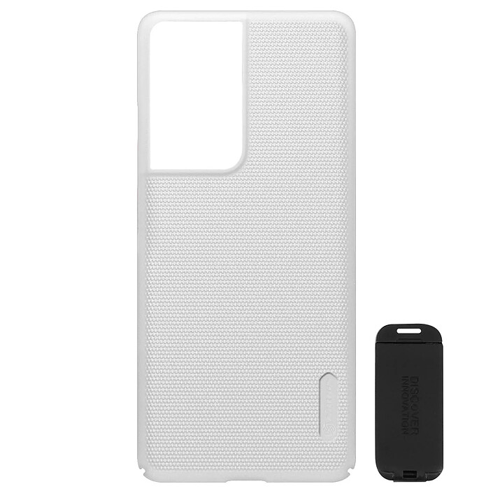 Nillkin Coque Samsung S21 Ultra Support Vidéo Super Frosted Shield Nillkin Blanc
