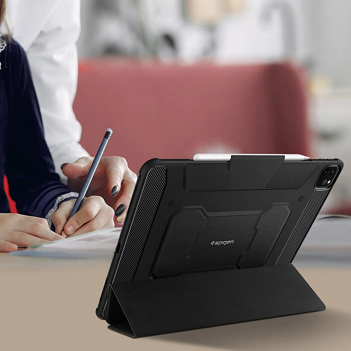 Avis Spigen SGP Étui pour iPad Pro 11 et Air 2022, 2020 Stand Rugged Armor Pro Spigen Noir