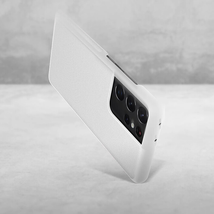Acheter Nillkin Coque Samsung S21 Ultra Support Vidéo Super Frosted Shield Nillkin Blanc