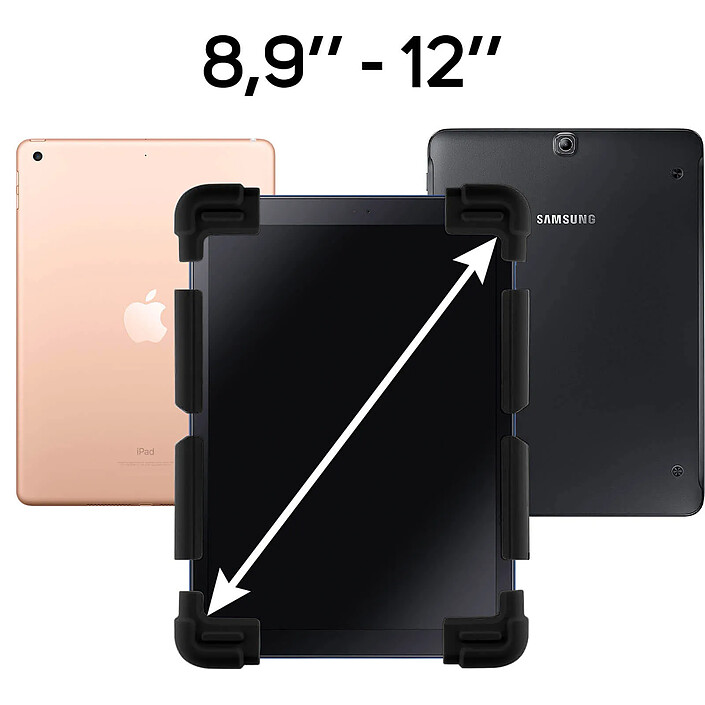 Avis Avizar Coque pour Tablette de 8.9'' à 12'' Antichoc Fonction support vidéo et clavier