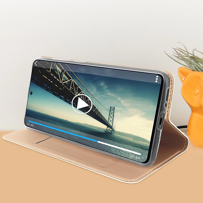 Avis Dux Ducis Housse Galaxy S10 Lite Étui Folio Porte-carte Support Vidéo Dux Ducis rose gold