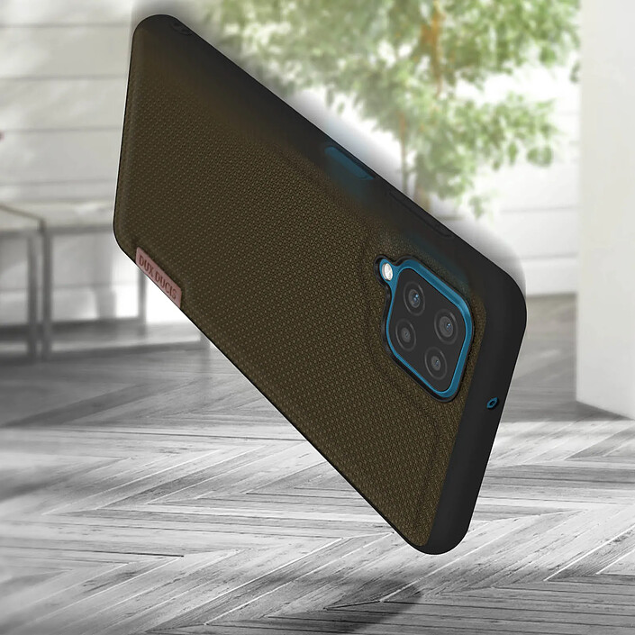 Acheter Dux Ducis Coque Samsung Galaxy A12 Rigide Dos Tissu Série Fino Dux Ducis vert foncé