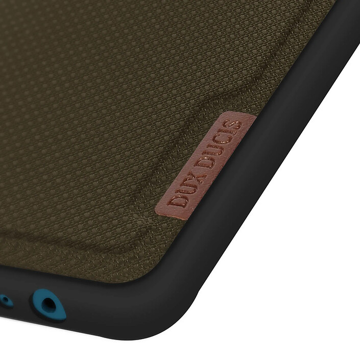 Avis Dux Ducis Coque Samsung Galaxy A12 Rigide Dos Tissu Série Fino Dux Ducis vert foncé