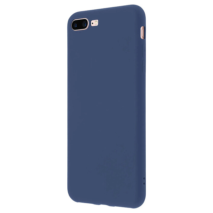Avis Forcell Forcell Coque iPhone 7 Plus/iPhone 8 Plus Coque Soft Touch Silicone - Bleu nuit