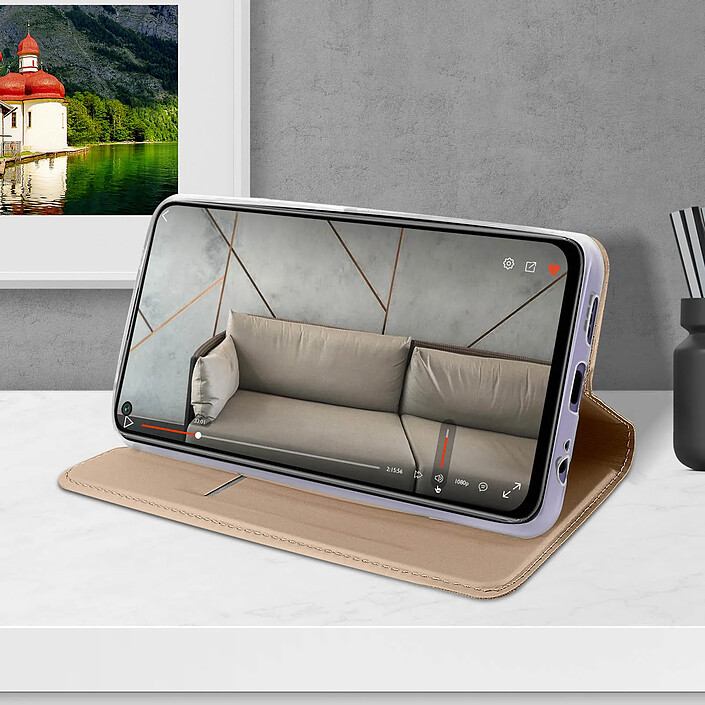 Avis Dux Ducis Housse Redmi Note 9T Étui Porte-carte Fonction Support Dux Ducis rose