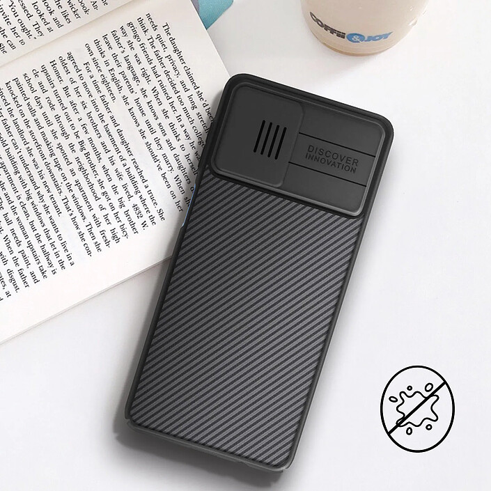 Avis Nillkin Coque Samsung Galaxy M62 et F62 Cache Caméra CamShield Pro Nillkin Noir