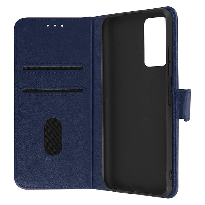 Avizar Étui pour Xiaomi Redmi Note 11 Pro 5G Portefeuille Fonction Support Vidéo Bleu