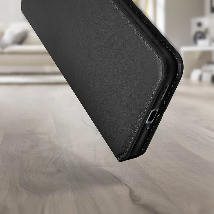 Avizar Housse pour Oppo Find X5 Pro Portefeuille Fonction Support Vidéo Noir pas cher