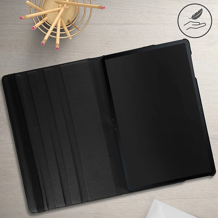 Avizar Housse pour Samsung Galaxy Tab S7 FE Clapet Support Rotatif 360° pas cher